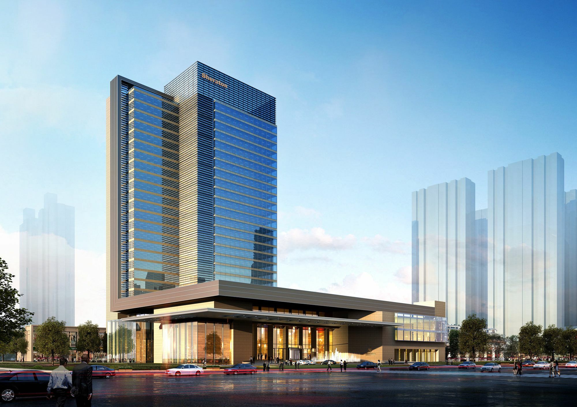 Sheraton Chuzhou Hotel Dış mekan fotoğraf